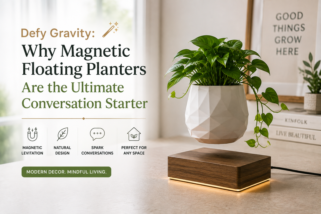 Defy Gravity: Why Magnetic Floating Planters Are the Ultimate Conversation Starter 🪄