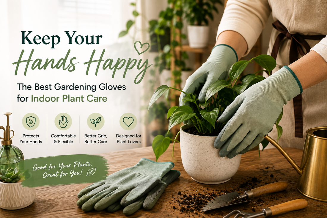 Keep Your Hands Happy: The Best Gardening Gloves for Indoor Plant Care 🧤