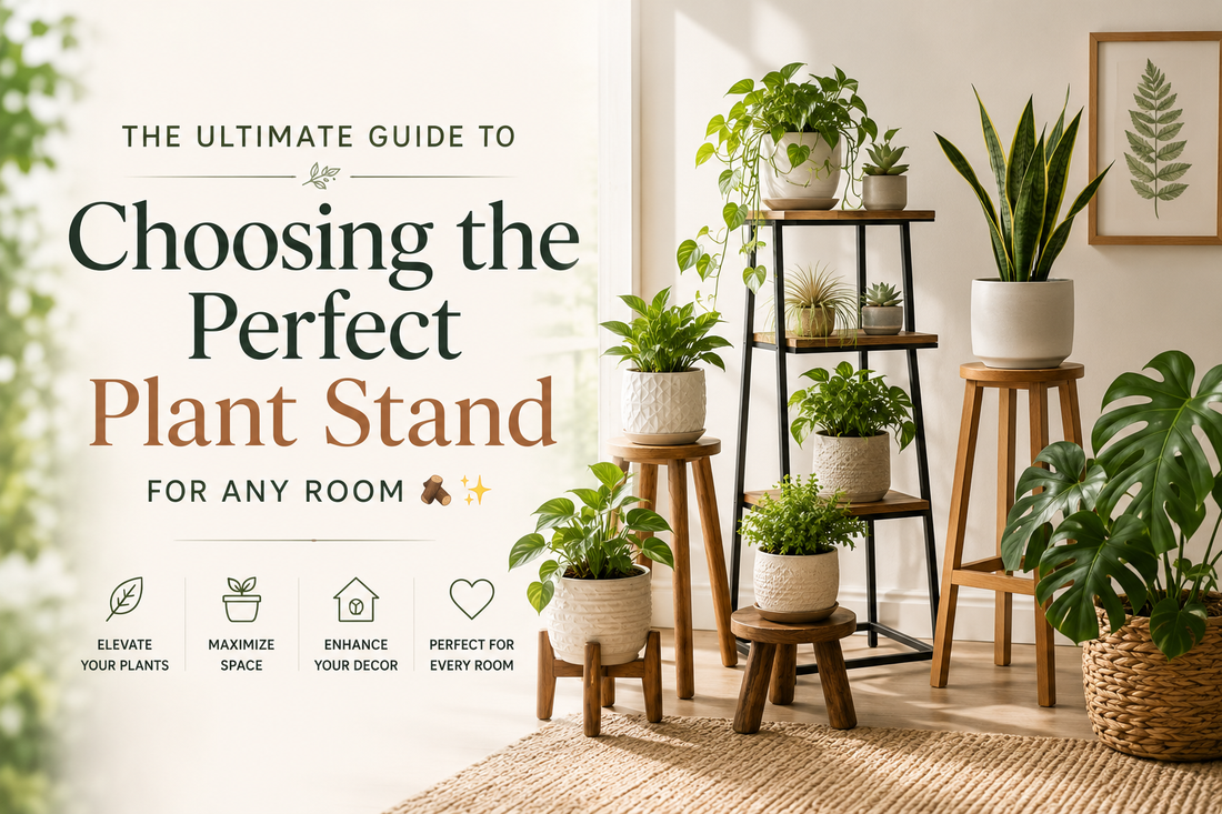 The Ultimate Guide to Choosing the Perfect Plant Stand for Any Room 🪵✨