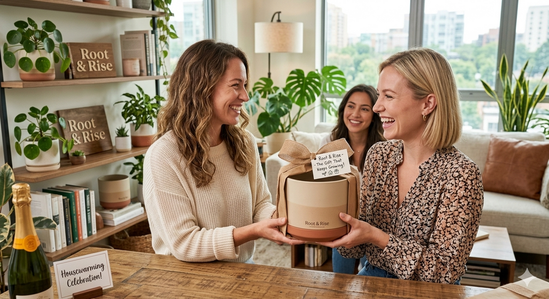 The Gift That Keeps on Growing: Why Self-Watering Pots Are the Perfect Housewarming Present 🎁🏠