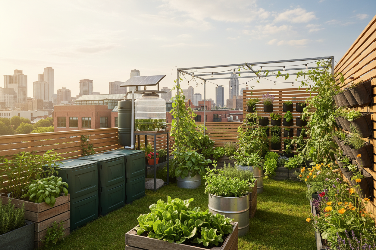 Sustainable Urban Gardening — Building an Eco-Friendly Home Ecosystem