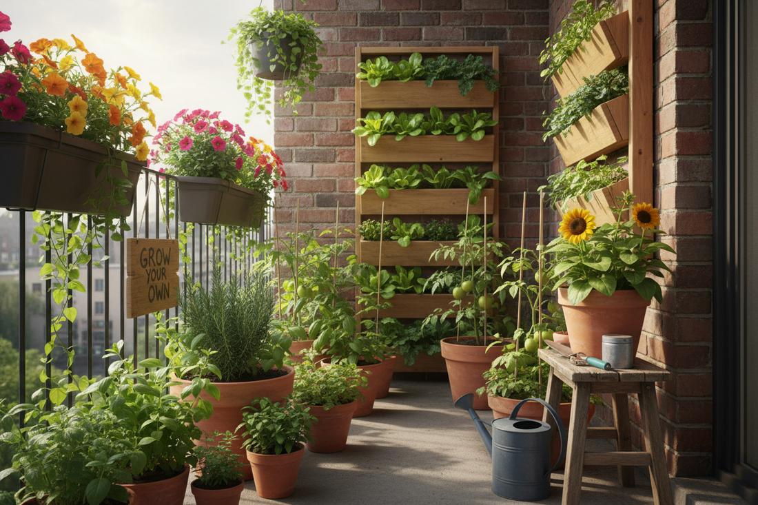 Urban Gardening for Beginners — How to Start Growing in Small Spaces