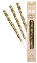 Generic Mossify 16"" Bendable Moss Pole Thin 3 Pack, brown