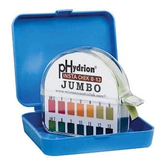 6.0 to 8.0 pH Jumbo pH Papers, Range 6.0 to 8.0, 50 Ft/Roll