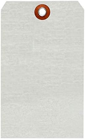 SmartSign Debossable Dead-Soft Aluminum Indentable Blank Write-On Marking Tags | 3" x 5", Pack of 100