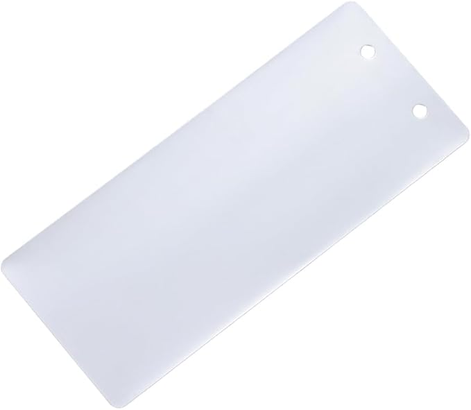 okhobby 100PCS Impress-O-Tag Blank Tags, Aluminium Write On Metal Labels Tag Outdoor Markers, with Holes for Stamping, Pets, Plants, Doors