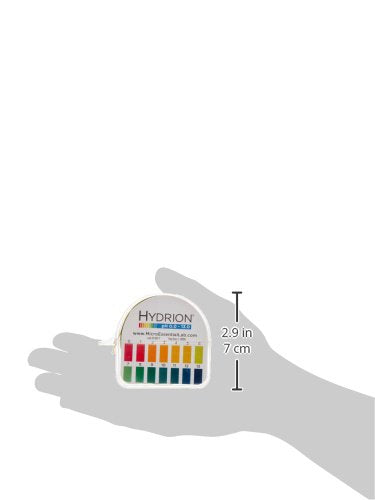 5920024 pHydrion 0 to 13 pH Jumbo pH Papers, Range 0 to 13, 50 Ft/Roll