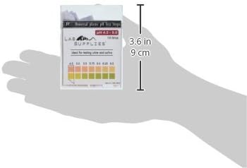Plastic pH Test Strips, Universal Application (pH 4.5-9.0), 100 Strips | for Urine, Saliva, Aquariums, etc.