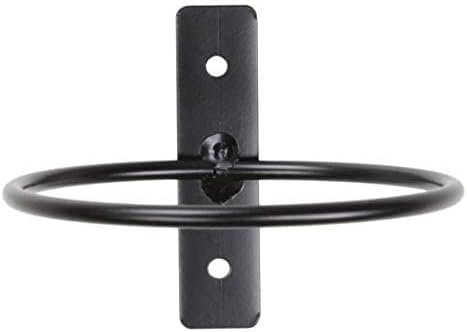 Darware Metal Wall Ring Planters with Pots (4-Pack, 8-Piece Set); Wall Mounted Clay Pots with Holders for Plants and Flowers