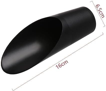 Black Bonsai Soil Scoops- Potting Scoopers Bucket Shovel- Potting Scoopers Bucket Soil Scoop Garden Soil Scoops -Bonsai, Potting, Cultivation, Weeding,Planting,Hand Tools Gardening and Lawn Care