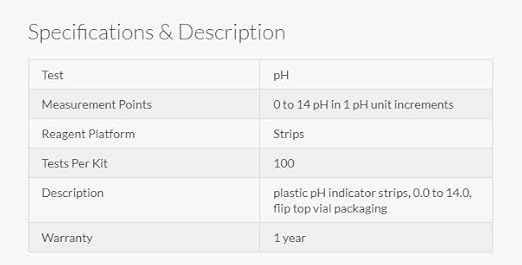 5920040 pHydrion 9800 Plastic pH Indicator Strips, 0.0 to 14.0, flip top Vial Packaging