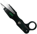 Grow1 Mini Clip Trimming Shears Scissors with Stainless Steel Blade and Finger Loop Grip for Precise Pruning of Herbs, Flowers, and Plants