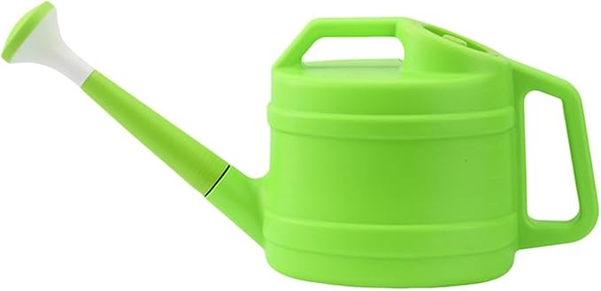 1 Gallon Indoor Watering Can with Removable Sprinkler Head and Handle, Plastic Long Spout Watering Can for Plants House Garden Indoor Bonsai Flower