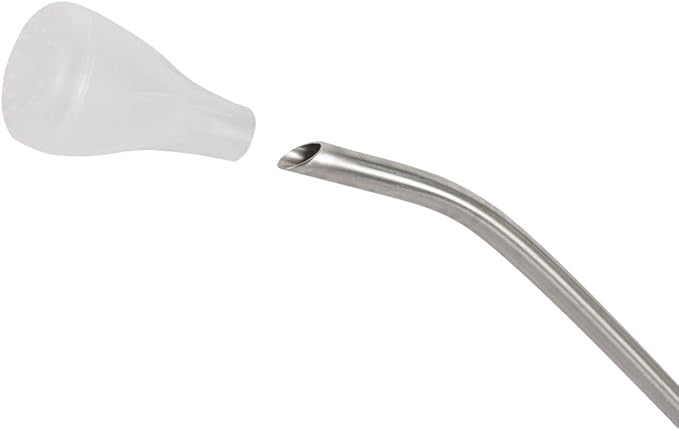 Stainless Steel Silver Colored Watering Can 1/2 Gallon Long Spout Watering Pot for Indoor Plant Watering or Outdoor Gardening with 2Pcs Removable Spray Spout for Flowers