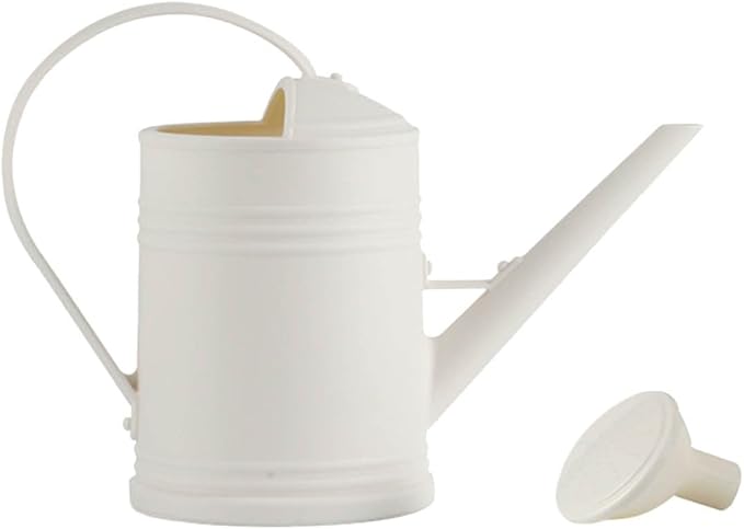 Watering Can Indoor Plants, 1/2 Gallon Modern Long Spout Large Capacity Plastic Watering Can with Removable Sprinkler Head and Handle,Small Watering Can for Garden House Plants Bonsai Flower