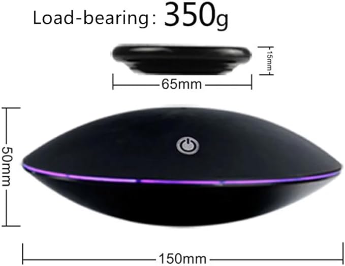 Magnetic Levitating Display Stand - 360 Rotating Floating Magnetic Display for Levitating Decor & Gifts - Stable Levitation Platform for Desk Decor - Showcase Models, Gadgets, or Collectibles