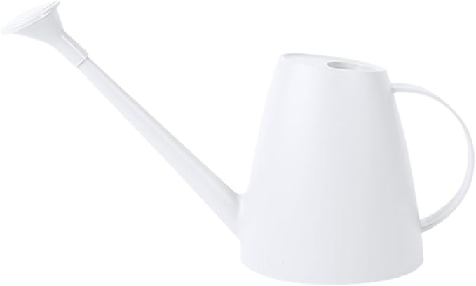 1/2 Gallon Watering Can Indoor Plants with Removable Sprinkler Head and Handle, Long Spout Plastic Watering Can for House Plants Bonsai Flower Garden Indoor
