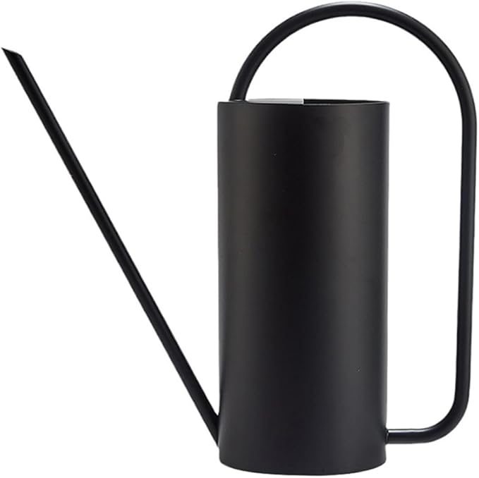 Watering Can Outdoor, 50 oz/1.5L Watering Can with Long Spout and Handle, Stainless Steel Garden Watering Pot for Outdoor and Indoor Plants