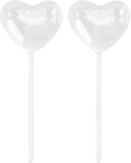 2Pcs Plant Glass Watering Globes Globes Heart Shape Bulbs Devices Bulbs Indoor Care
