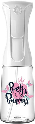 Mistifi Continuous Ultra Fine Mist Spray Bottle (1Pc 200ml, Pretty Princess)