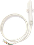Taidacent Outdoor 3.3V 5V IIC I2C Digital Temperature Humidity Atmospheric Barometric Air Pressure Sensor Probe BME280 (2m, White)