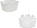 Tulip Planter, Planting Pot 3/5 Hole Design Vertically Ribbed Body Sturdy Base, Bulb Planter for Hydroponic Growing for Tulips Daffodil Bulbs(3/5Hole-WH)