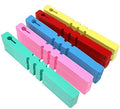 1000 Pcs 5 Colors Plastic Plant Hanging Tree Tags Nursery Garden Lables Tags Large Writing Surface,2x20cm(Box of 1000)
