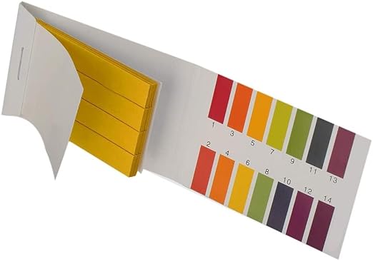 2-Pack pH Test Strips 1-14 - 160 Count Litmus Paper for Water, Soil, Saliva & Cosmetics (Universal pH Indicator)