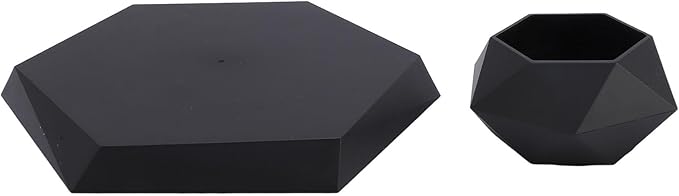 Floating Plant Pot Resin 360 Degree Rotation Magnetic Levitating Flower Pot Planter for Home Living Room Office Desk Decor - Silent Levitation Technology, Easy Installation,