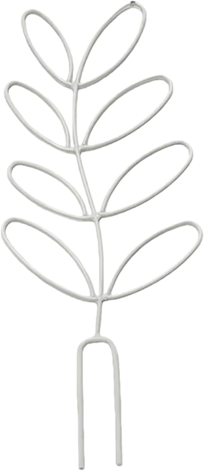 4 Pack Trellis for Climbing Plants, 12.4 Inch Rustproof Stackable Metal Plant Trellis Indoor,Small Sturdy Heavy Duty Plant Support for Vine Houseplant Hoya Ivy Rose Flower Monstera