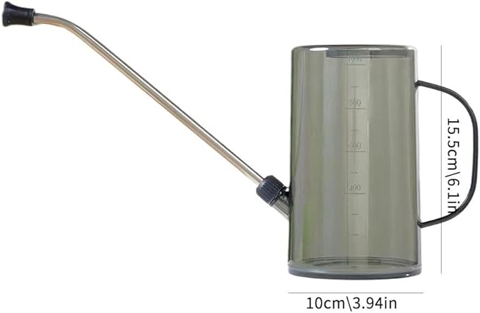 Watering Can for Indoor Plants,1 Litre/ 35 OZ Long Spout Watering Can for Outdoor and Indoor Plants - Small Watering Jug for Houseplants,Large Plastic Watering Can for Garden Flowers Plants (A)