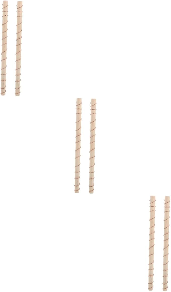 BESPORTBLE 6pcs Garden Copper Wire Antenna Plant Wire Stakes for Gardening Supports Healthy Growth Flexible Copper Coil for Plant Decoration for Indoor and Outdoor Use
