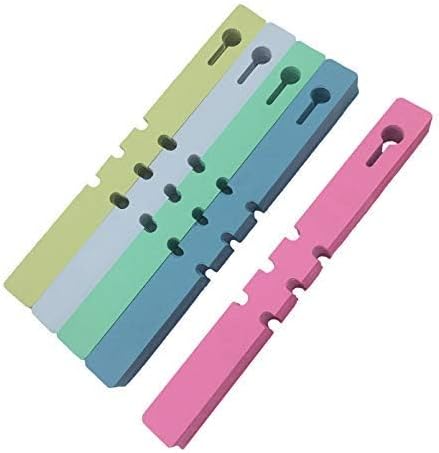 Plastic Tree Tags Garden Plant Labels, 500 PCS 5 Colors Wrap Around Nursery Tags