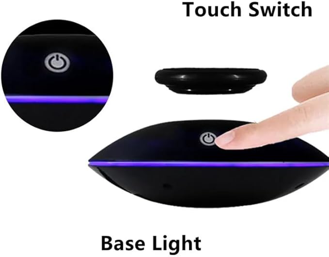 Magnetic Levitating Display Stand - 360 Rotating Floating Magnetic Display for Levitating Decor & Gifts - Stable Levitation Platform for Desk Decor - Showcase Models, Gadgets, or Collectibles