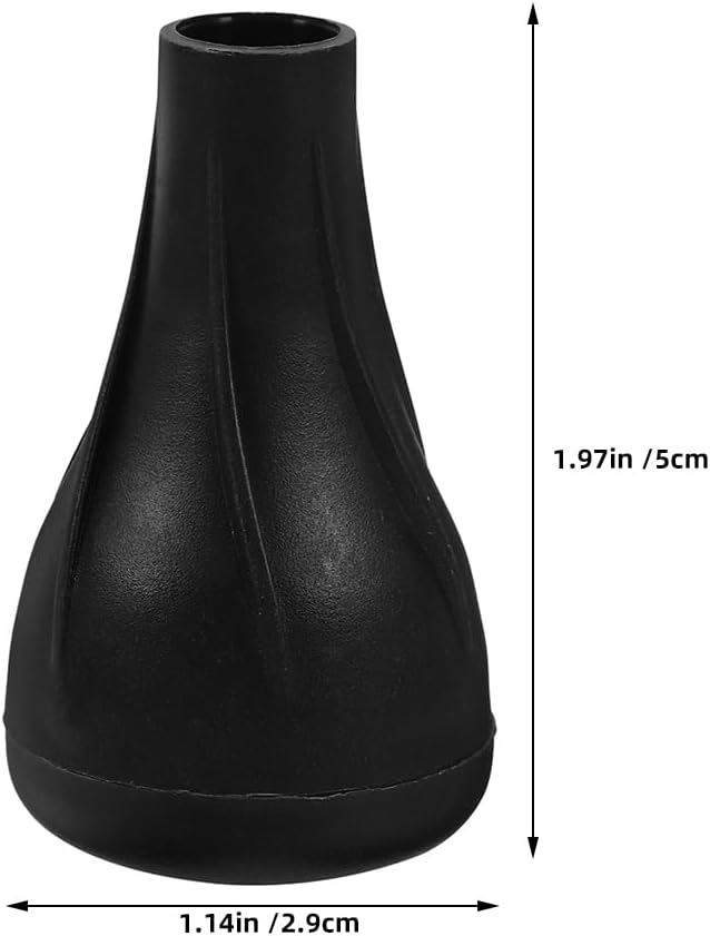 Upkoch 2 Pack Universal Watering can Sprinkler Head Replacement Black Plastic Nozzle for Precise Watering Long Spout Garden Accessory for Indoor and Outdoor Plants