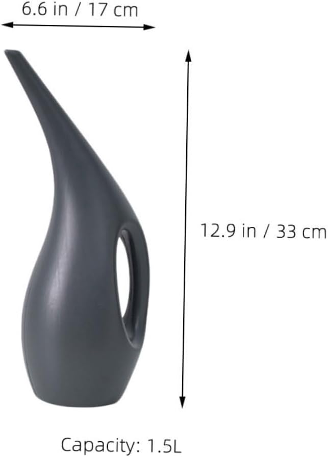 Generic Long Spout Watering Can for Gardening Household Use Thickened PP Plastic Sprinkler Bottle Lightweight Handheld Pot for Indoor and Outdoor Plants with Smooth Uniform Water Flow