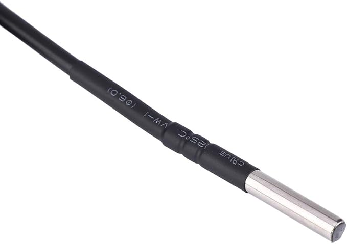 Temperature Humidity Sensor, I2C Interface FS304 SHT30 FS304 SHT31 FS304 SHT35 Waterproof Digital Thermal Soil Probe Module Stainless Steel Room Thermometer Hygrometer with Extension Cable(SHT31)