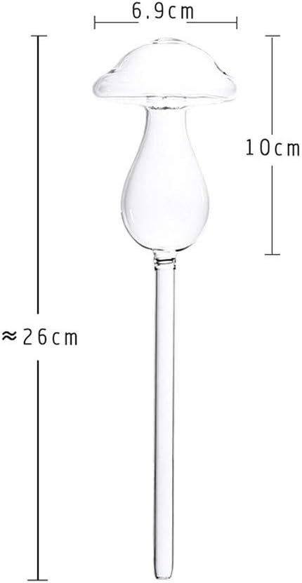 Ochine Plant Waterer Self Watering Globes Self Water Bulbs Devices Automatic Plant Watering Tool Decorative Hand Blown Clear Glass Plant Watering System for Indoor Outdoor Plant