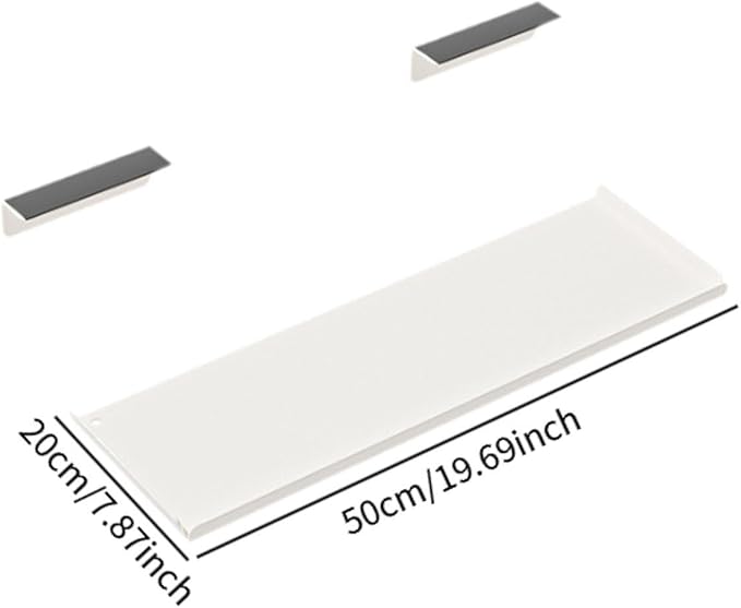 Window Sill Plant Shelf, Kitchen Window Sill Extender Shelf, Countertop Extension Storage Rack for Workbench, 20cmx50cm