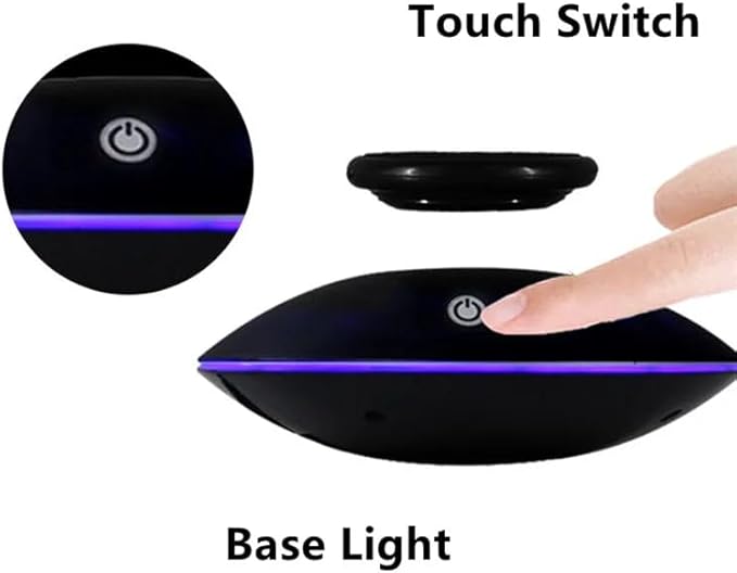 Magnetic Levitating Display Stand - 360 Rotating Floating Magnetic Display for Levitating Decor & Gifts - Stable Levitation Platform for Desk Decor - Showcase Models, Gadgets, or Collectibles