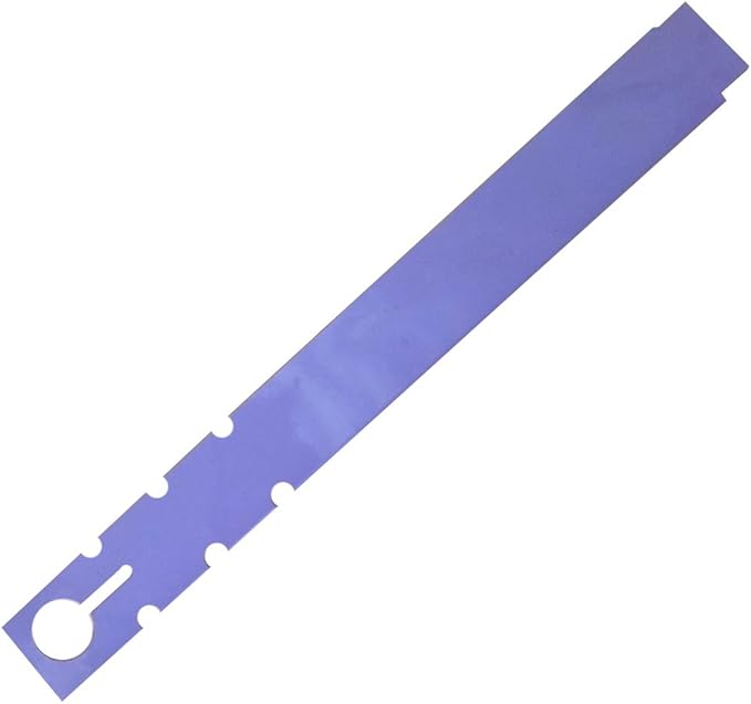 9" x 1" Lavender - 2,000 Pcs - Plastic Plant Tags and Labels - Wrap Around Thermal Plastic - Nursery Garden Tree Labels | Made in The USA |