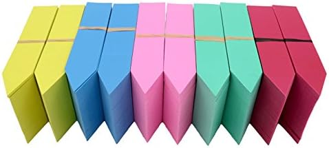 KINGLAKE 1000 Pcs 4 Inch Plant Tags Multicolor Garden Nursery Labels Plastic Pot Labels,Box of 1000
