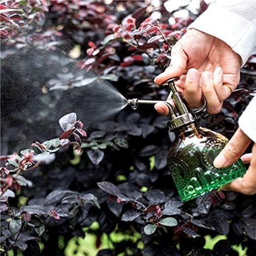 Glass Plant Mister Spray Bottle 200ML Watering Bottle with Top Pump Watering Can for Indoor Outdoor House Plants,Flowers (Blue-Purple)