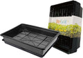 BeGrit Soil Blocking Trays 15x12 inch 5 Set/10 pcs Mesh Bottom Seed Starter Trays for Seedling, Microgreen, Soil Blocks, Wheatgrass