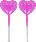 2Pcs Plant Glass Watering Globes Globes Heart Shape Bulbs Devices Bulbs Indoor Care