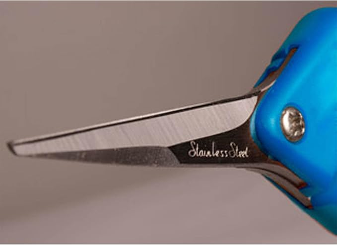 Hydrofarm HGPP400C Precision Curved Blade Pruners, Blue