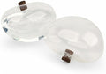 Kikkerland Water from a Stone Hand Blown Glass Automatic Self-Watering Plant Globes, Set of 2