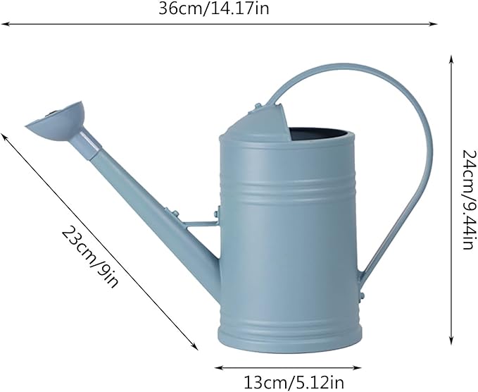 Watering Can for Indoor Plants, Garden Watering Cans for House Flower Long Spout, Watering Can for Indoor and Outdoor, Home and Garden Plants (Blue)