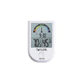 Taylor Digital Wireless Indoor Comfort Level Thermometer and Hygrometer, Easy-to-Read Display for Home, Office, Greenhouse, Nursery, and Indoor Areas, White
