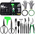 Bonsai Tools Kit - Bonsai Tree Tools Set with 24 Accessories, Bonsai Wire, Pruning and Trimming Tools for Beginners and Adults, Complete Bonsai Care and Starter Kit